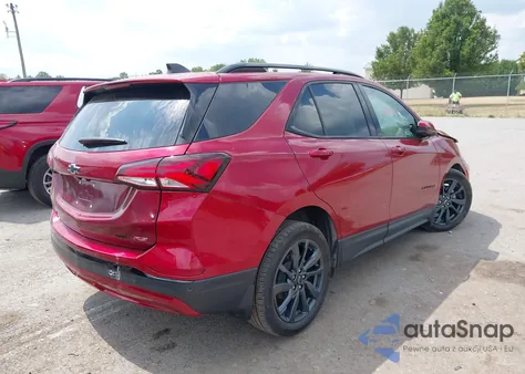 2024 Chevrolet Equinox Awd Rs из США, поврежденный, VIN 3GNAXWEG3RS107128